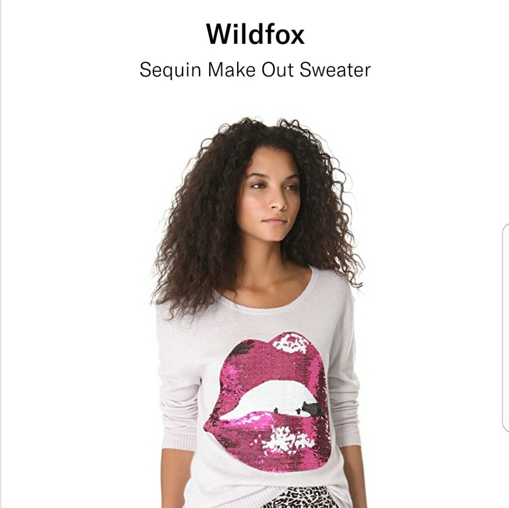 Wildfox Make out Sweater